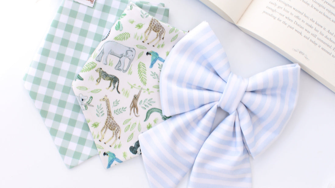 Woven vs. Knit Fabrics: Why It Matters for Your Dog’s Bandanas & Bows
