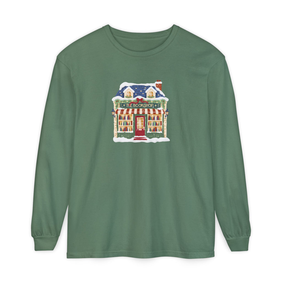 The Bookshop Comfort Colors Long Sleeve T-Shirt