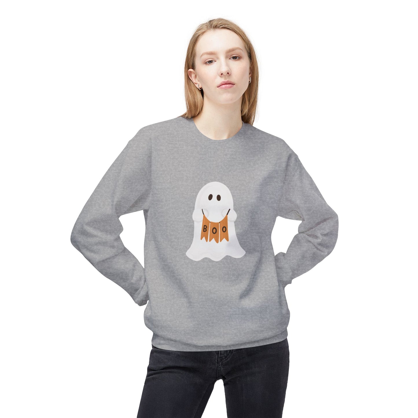 Gildan Unisex Midweight Softstyle Fleece Crewneck Sweatshirt