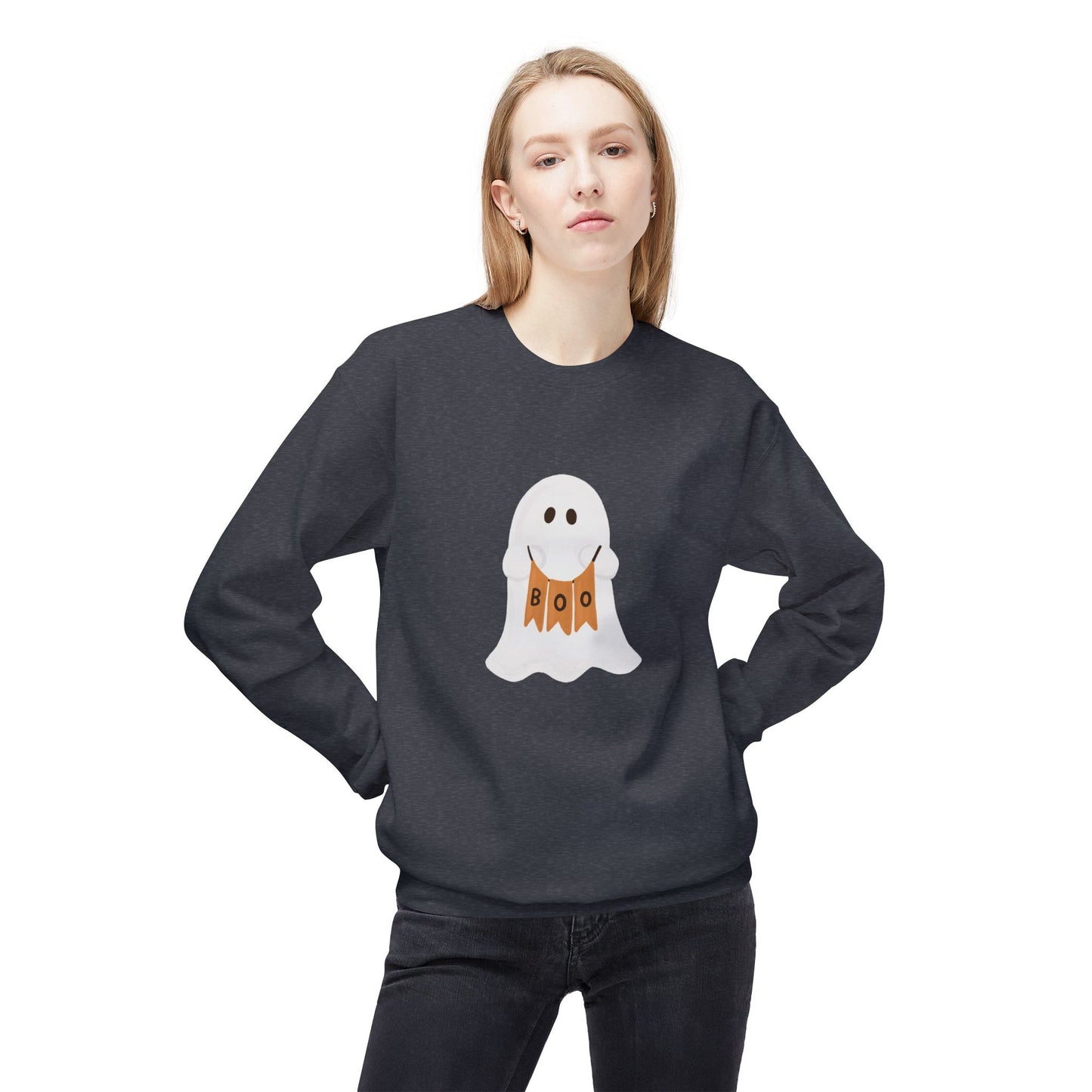 Gildan Unisex Midweight Softstyle Fleece Crewneck Sweatshirt