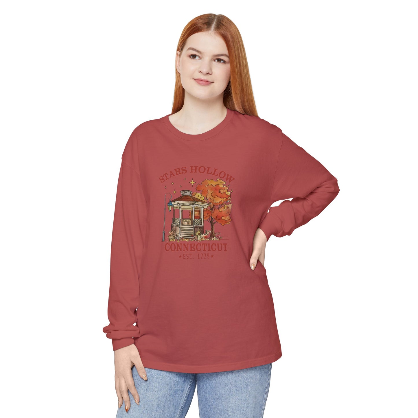 Stars Hollow Comfort Colors Long Sleeve T-Shirt