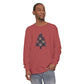 Cozy Plaid Tree Comfort Colors Long Sleeve T-Shirt