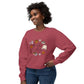 Fall girly Comfort Colors Lightweight Crewneck Sweatshirt