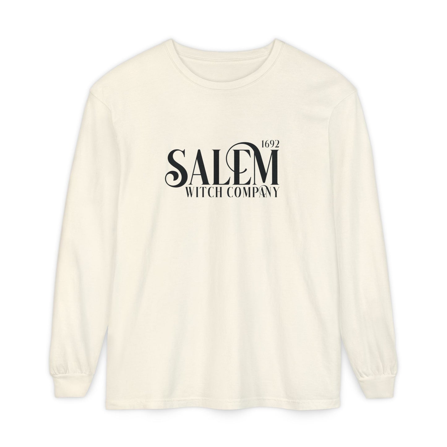 Salem Witch Company- Comfort Colors Unisex Garment-dyed Long Sleeve T-Shirt
