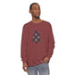 Cozy Plaid Tree Comfort Colors Long Sleeve T-Shirt