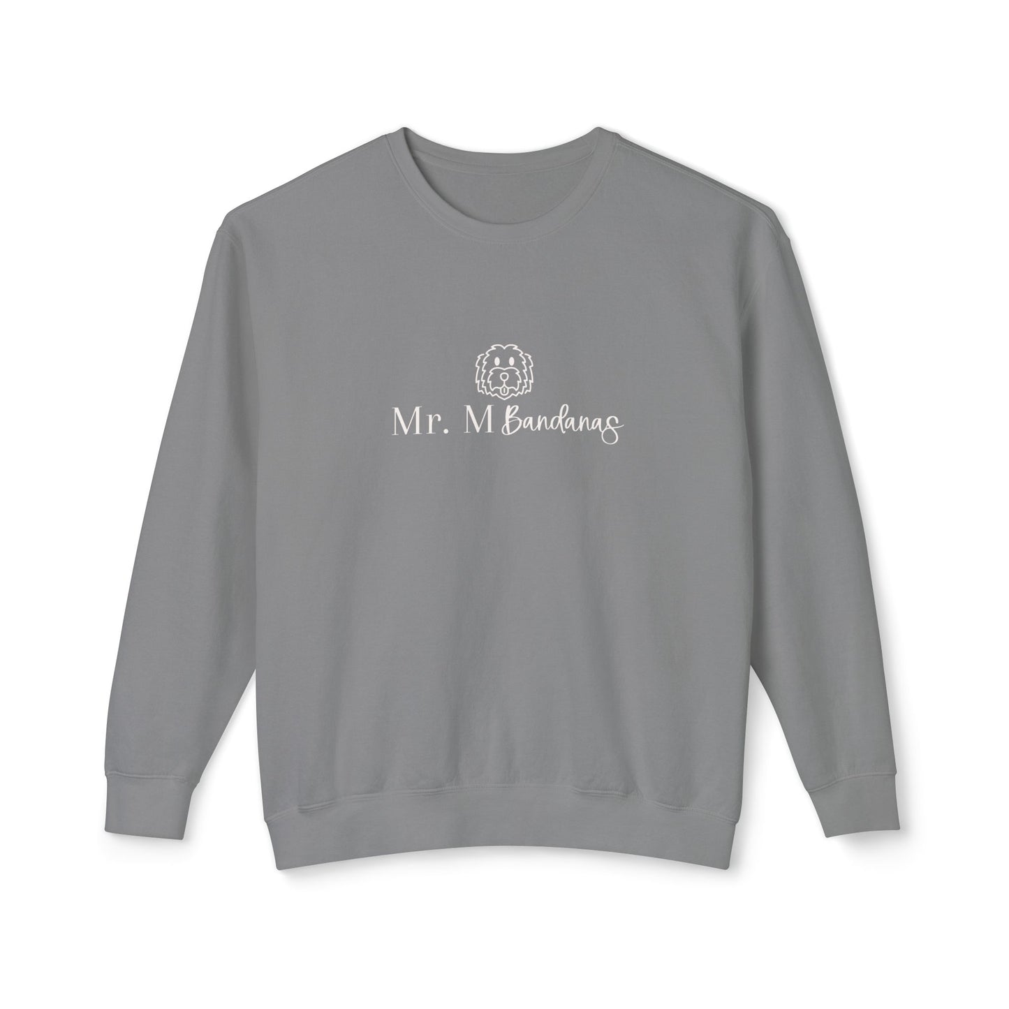 Mr. M Bandanas- Comfort Colors Unisex Lightweight Crewneck Sweatshirt