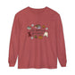 All Booked for Fall Comfort Colors Long Sleeve T-Shirt