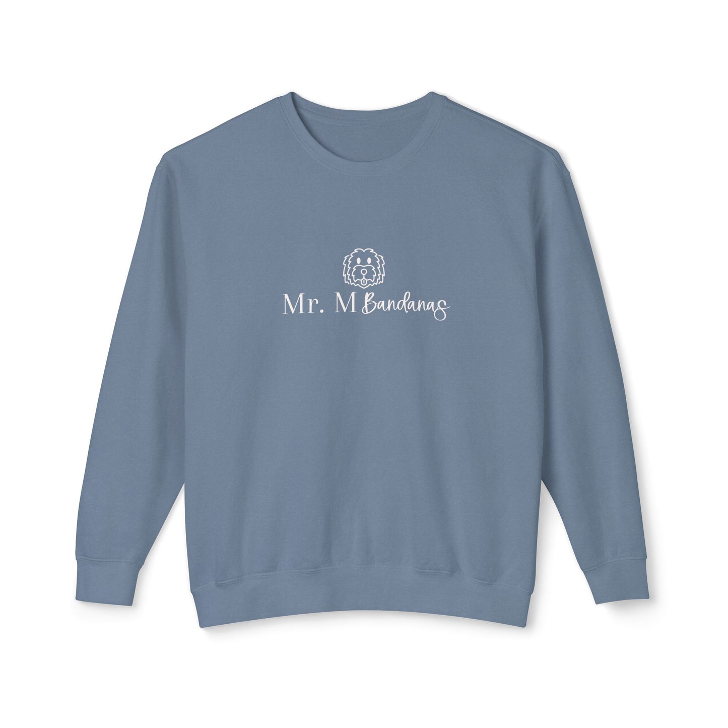 Mr. M Bandanas- Comfort Colors Unisex Lightweight Crewneck Sweatshirt