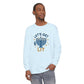 Hanukkah Lets Get Lit Comfort Colors Long Sleeve T-Shirt