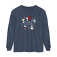 Christmas Snoopy Comfort Colors Long Sleeve T-Shirt