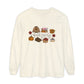 Fall Girly Comfort Colors Long Sleeve T-Shirt