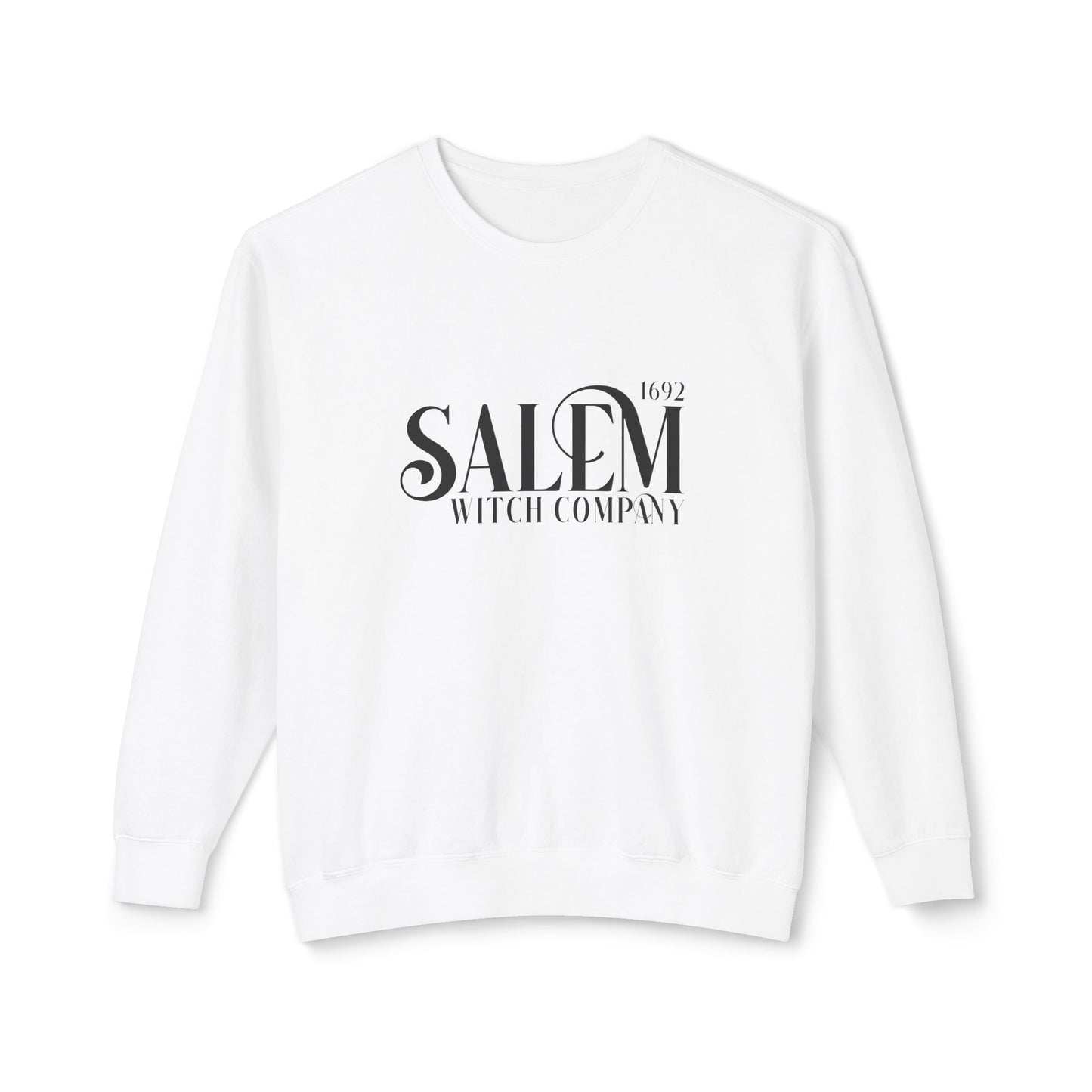Salem witch co- comfort colors Lightweight Crewneck Sweatshirt