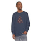 Cozy Plaid Tree Comfort Colors Long Sleeve T-Shirt