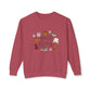 Fall girly Comfort Colors Lightweight Crewneck Sweatshirt