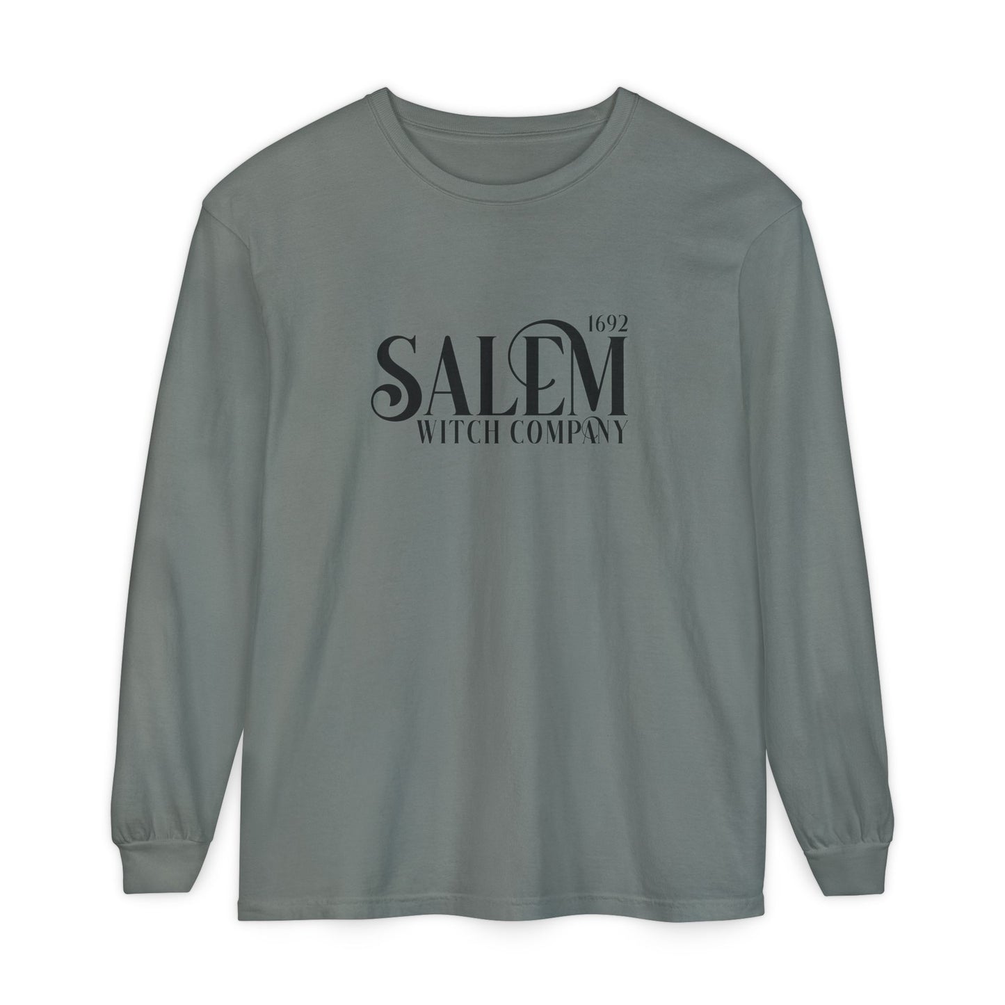Salem Witch Company- Comfort Colors Unisex Garment-dyed Long Sleeve T-Shirt