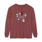 Christmas Snoopy Comfort Colors Long Sleeve T-Shirt