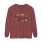 Fall Girly Comfort Colors Long Sleeve T-Shirt