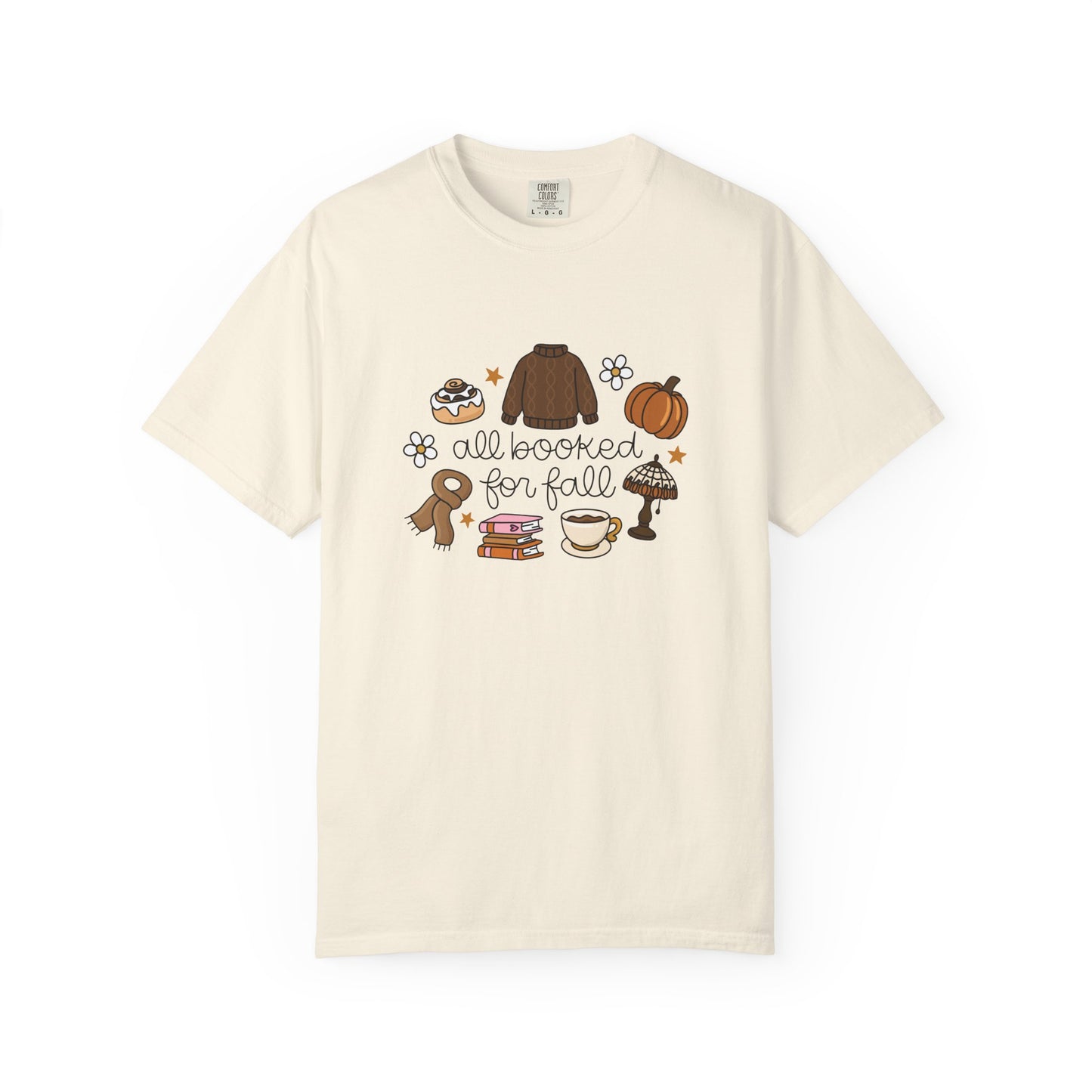 All Booked for Fall Comfort Colors T-shirt