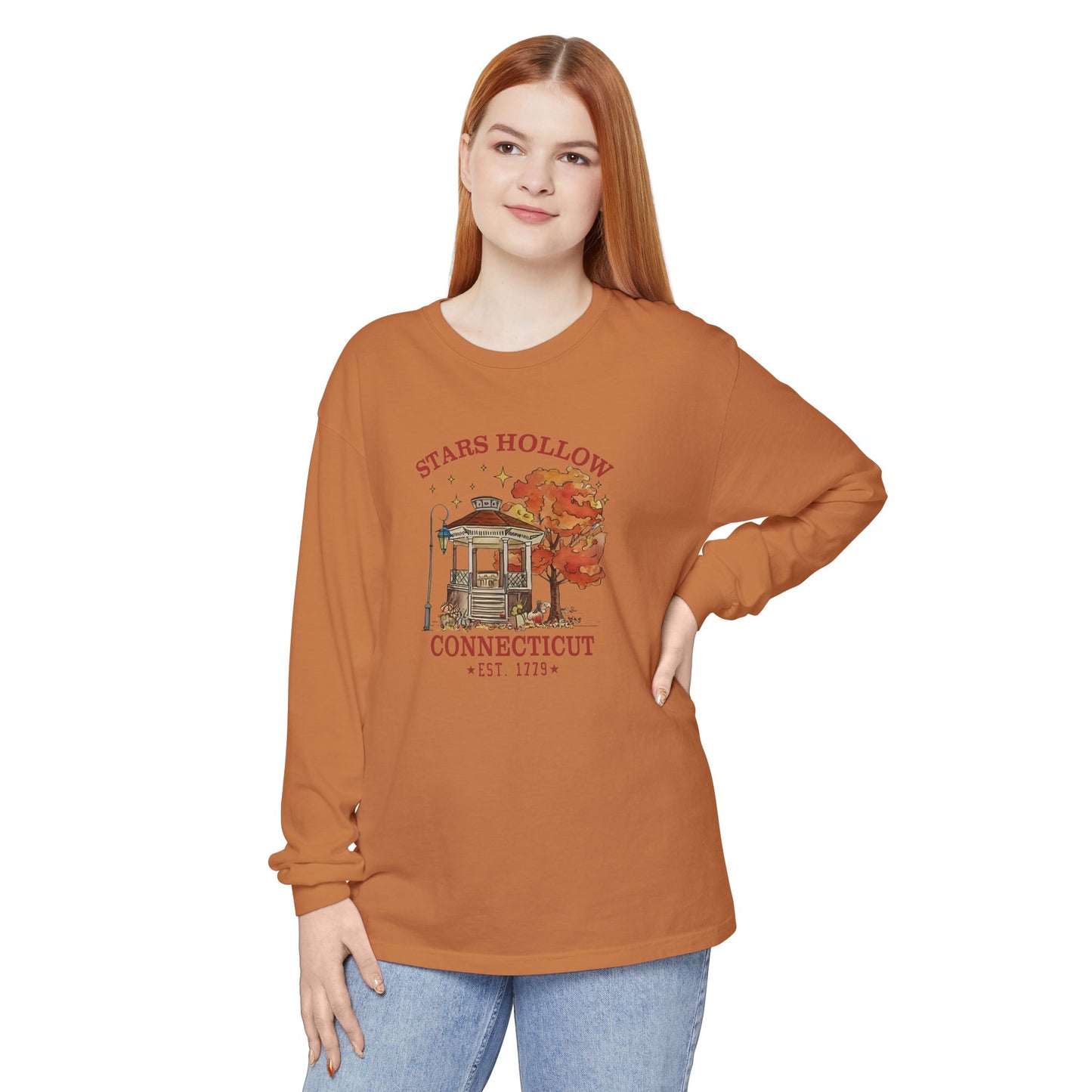 Stars Hollow Comfort Colors Long Sleeve T-Shirt