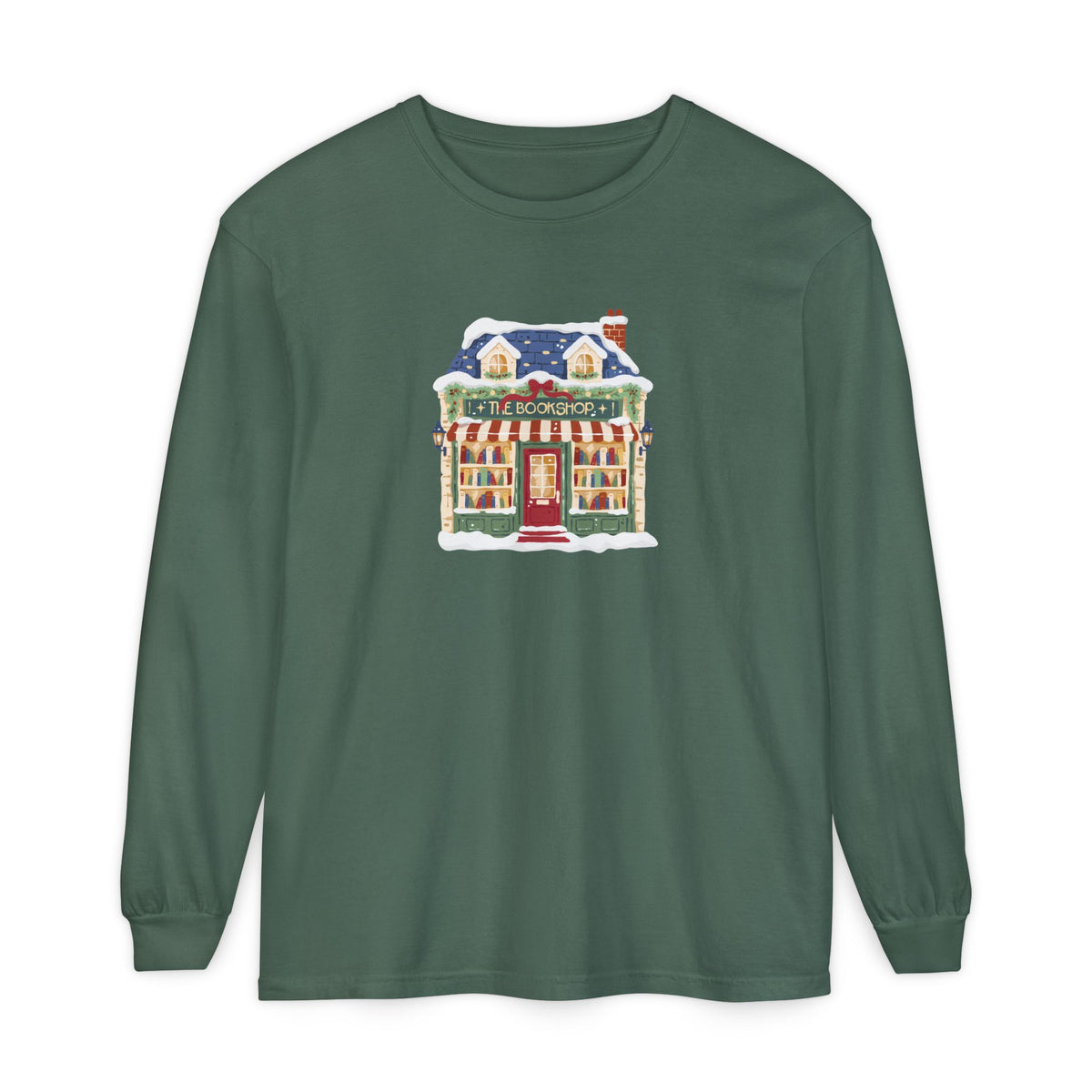 The Bookshop Comfort Colors Long Sleeve T-Shirt
