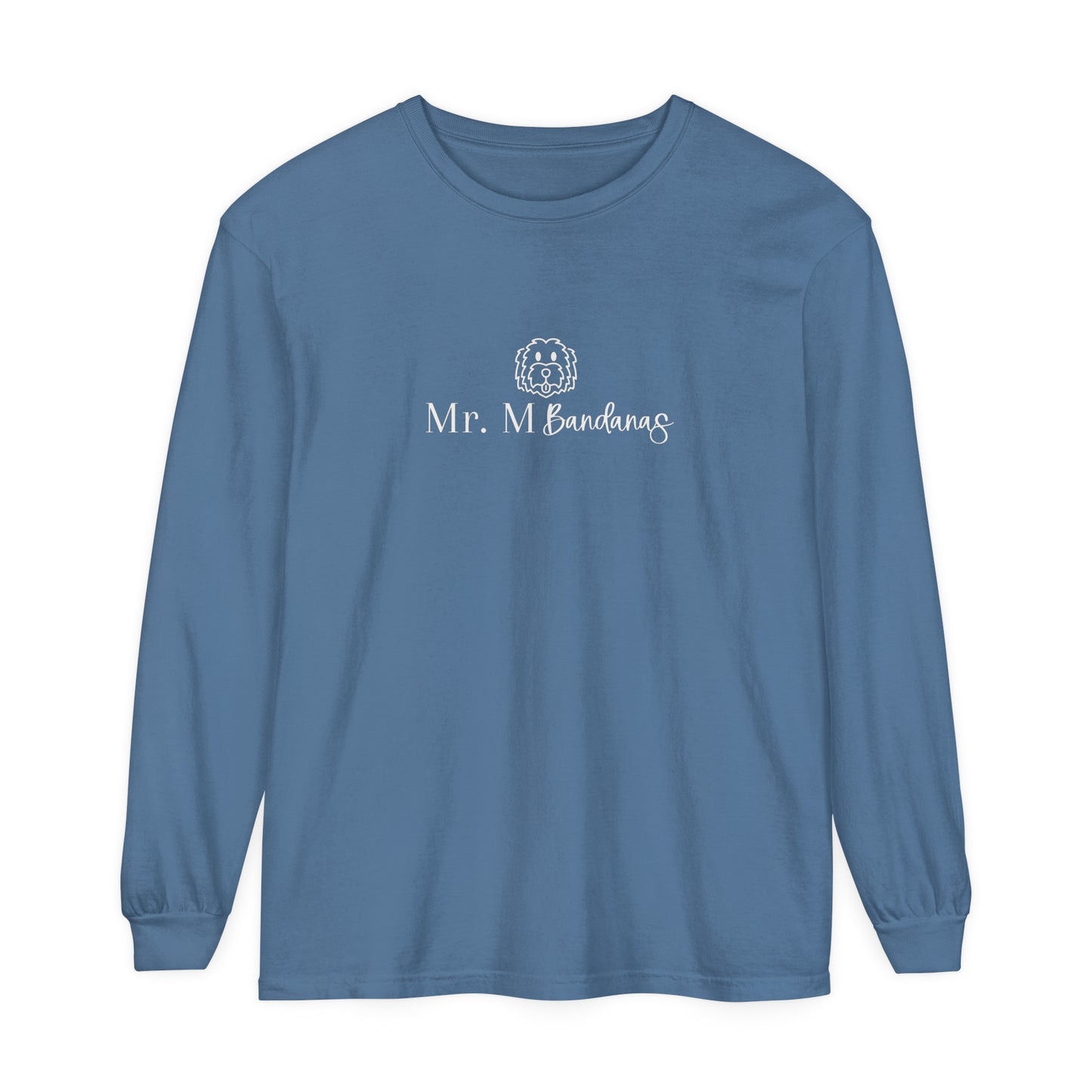 Mr. M Bandanas Comfort Colors Unisex Garment-dyed Long Sleeve T-Shirt