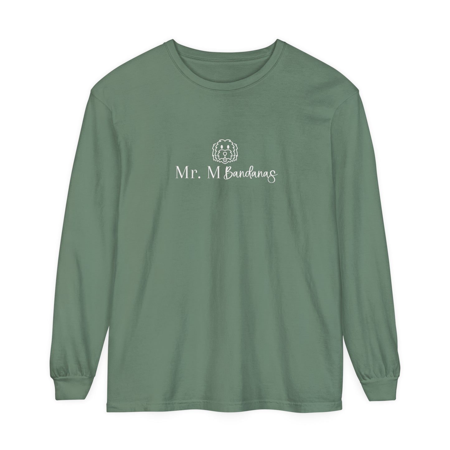 Mr. M Bandanas Comfort Colors Unisex Garment-dyed Long Sleeve T-Shirt