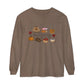 Fall Girly Comfort Colors Long Sleeve T-Shirt