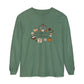 Meet me at Luke's Comfort Colors Garment-dyed Long Sleeve T-Shirt