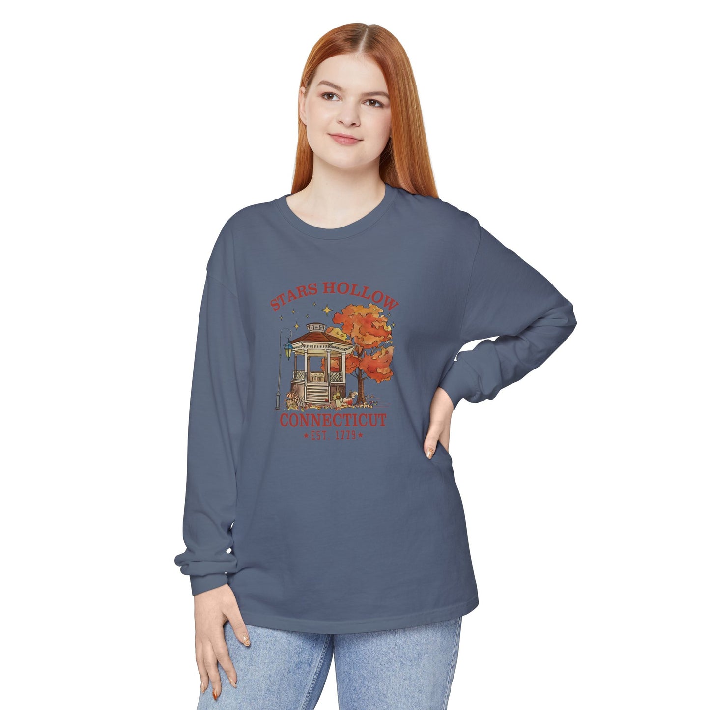 Stars Hollow Comfort Colors Long Sleeve T-Shirt