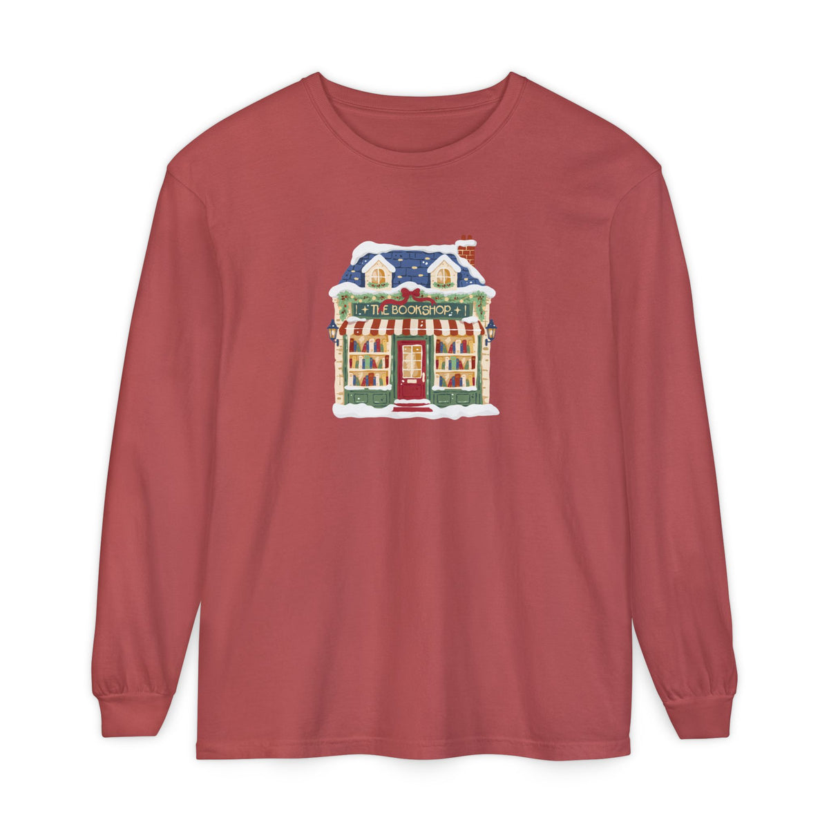 The Bookshop Comfort Colors Long Sleeve T-Shirt