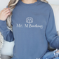 Mr. M Bandanas- Comfort Colors Unisex Lightweight Crewneck Sweatshirt