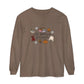 All Booked for Fall Comfort Colors Long Sleeve T-Shirt
