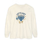 Hanukkah Lets Get Lit Comfort Colors Long Sleeve T-Shirt