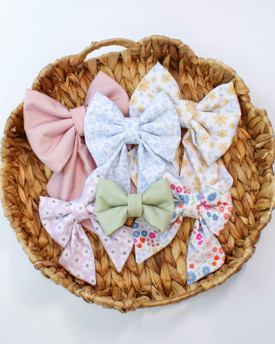 Spring Collar Bows- LIMITED RESTOCK
