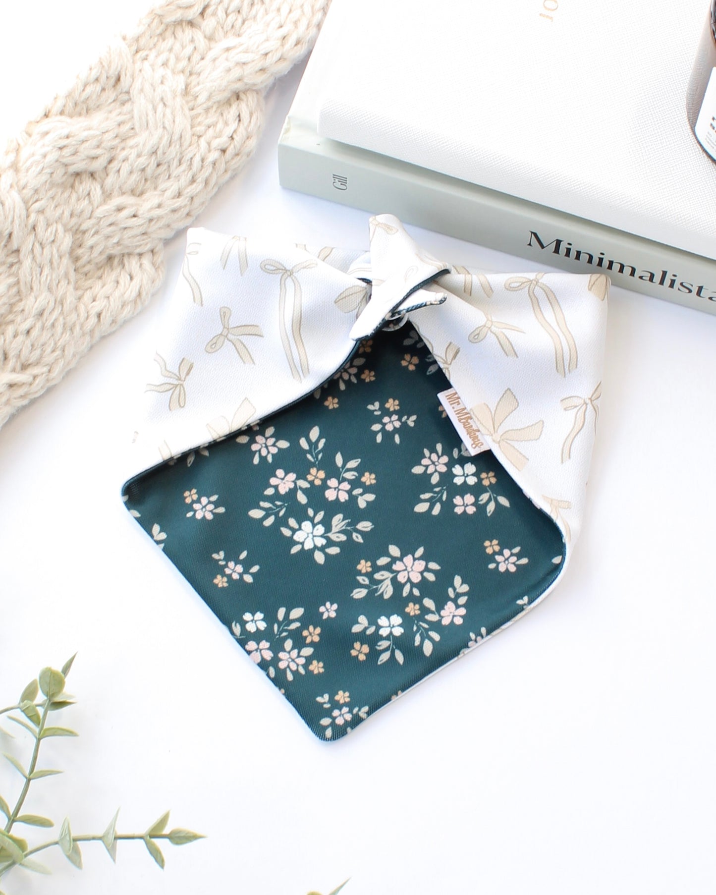 Bows & Blooms Active Knit Bandana