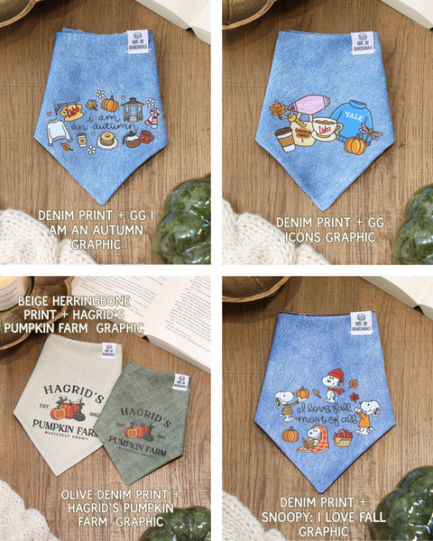 Fall BYOB (build your own bandana)
