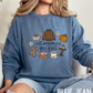 All Booked for Fall Comfort Colors Lightweight Crewneck Sweatshirt