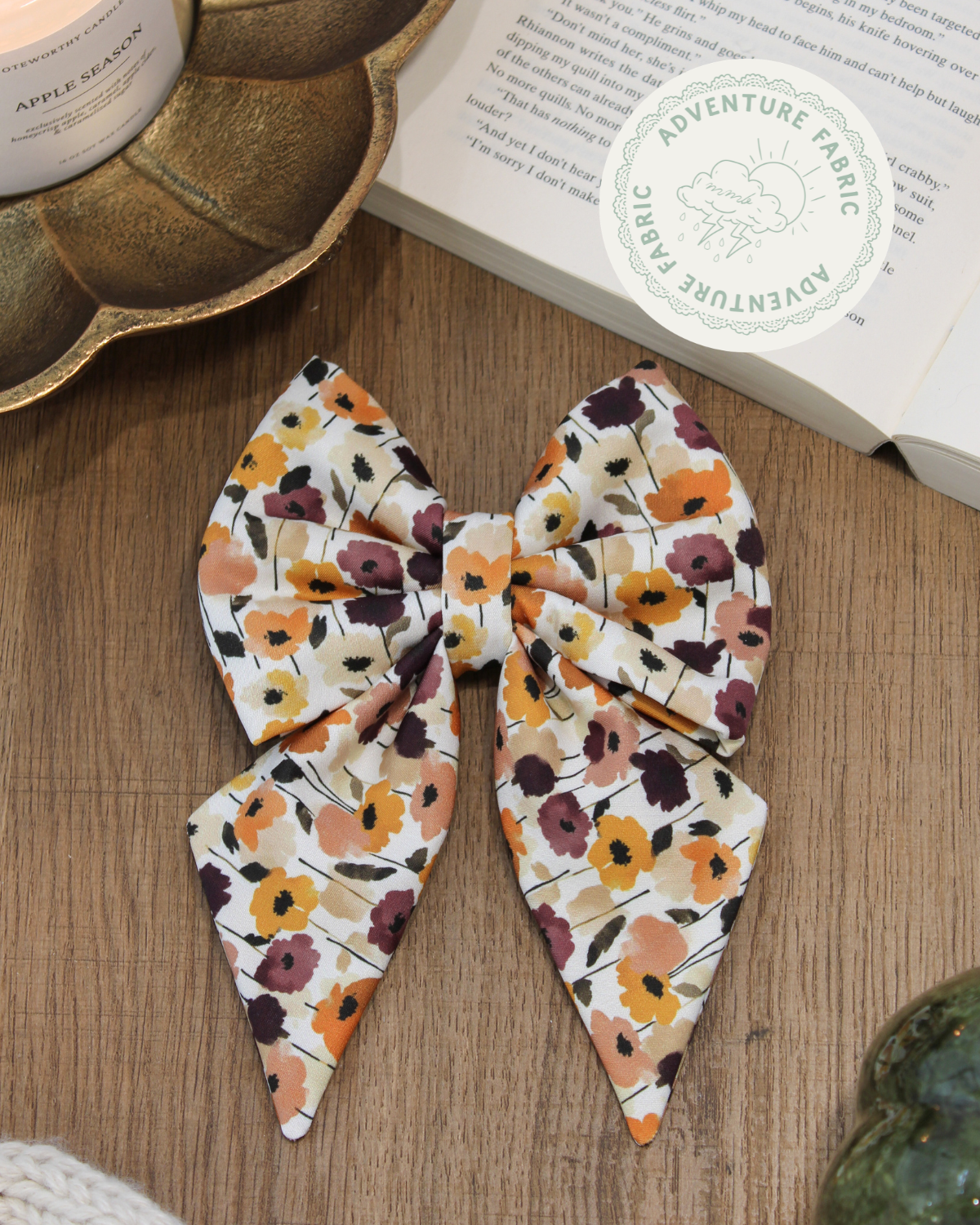 Fall Collar Bows