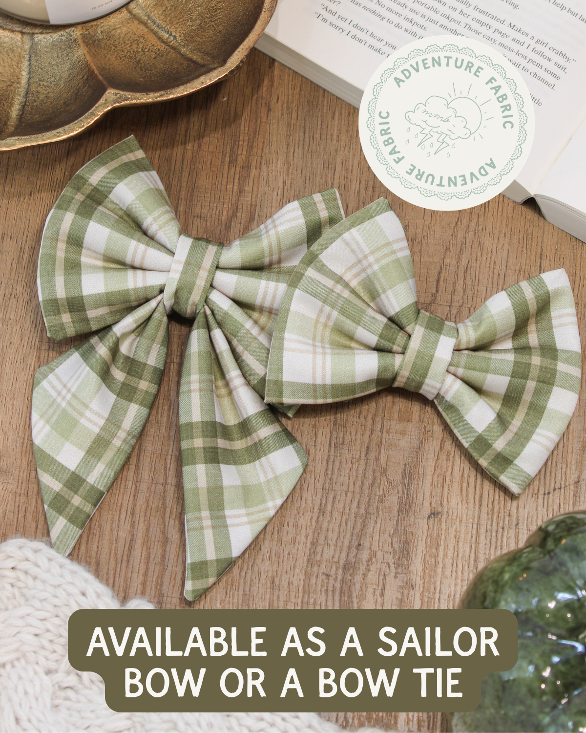 Fall Collar Bows